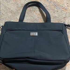 Spacious black bag